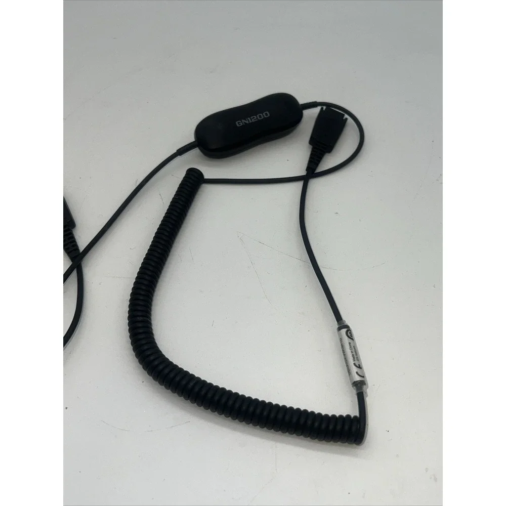 Jabra BiZ 2400 Stereo Corded Noise Canceling QD Headset 2409-820-205 with GN1200